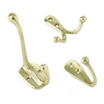 Hooks for bathroom and kitchen, clothes-stand and bracket-holder