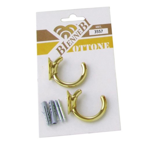 LARGE HOOK FOR CURTAINS "RING" PACKAGED
